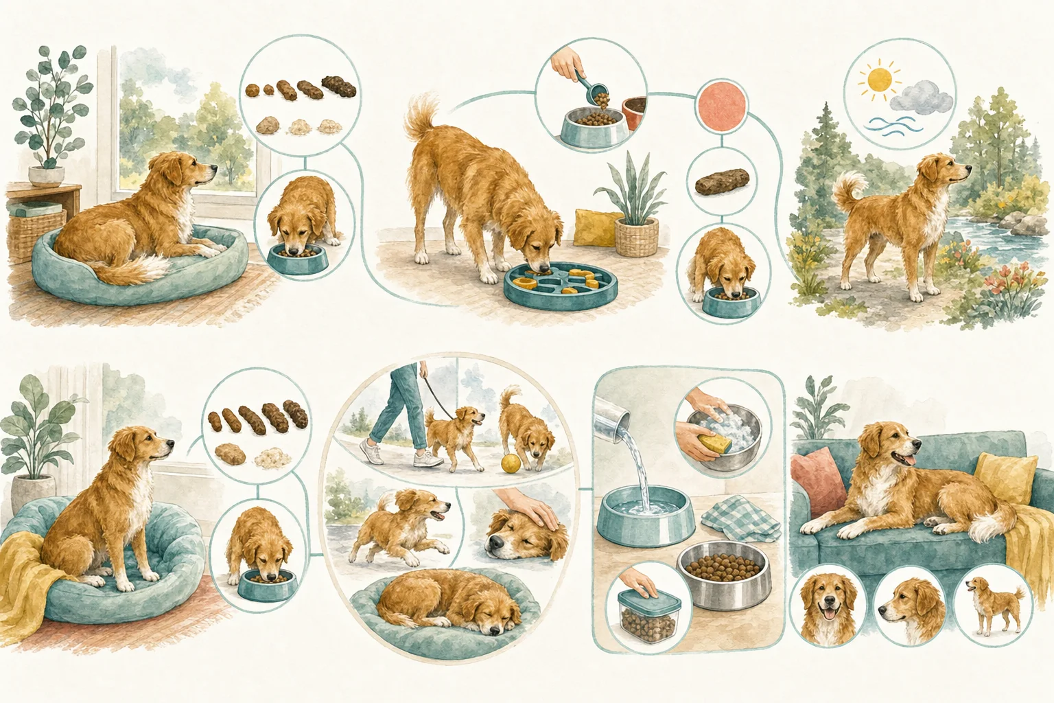Illustrated owner guide for evidence-based environmental enrichment for pet dogs