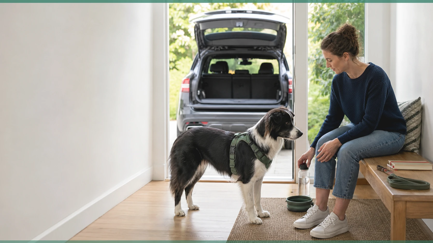 Healthy Paws Essentials scene illustrating year-round, cross-pillar preventive care plan for one adult dog