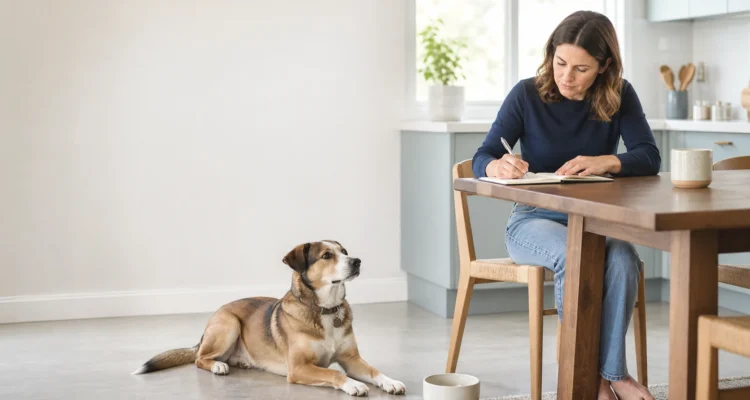 Healthy Paws Essentials scene illustrating planning social relationships and multi-dog living for dog welfare