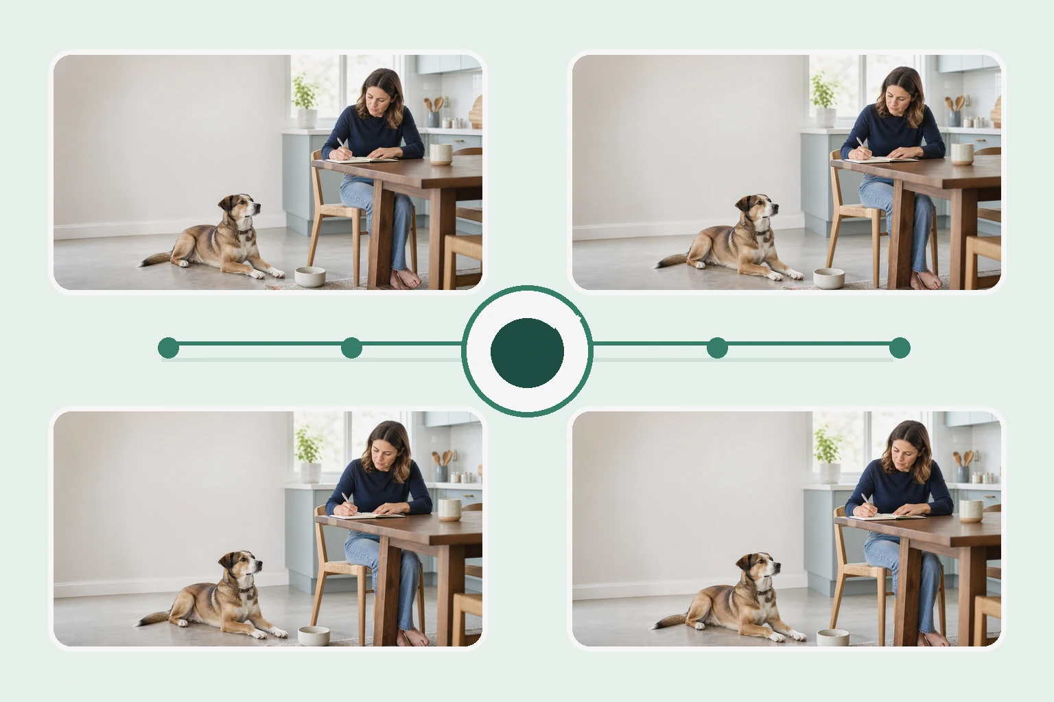 Illustrated owner guide for planning social relationships and multi-dog living for dog welfare