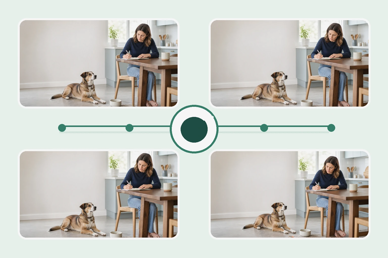 Illustrated owner guide for tracking toxin, food safety, and gut-health changes during seasonal events for adult dogs