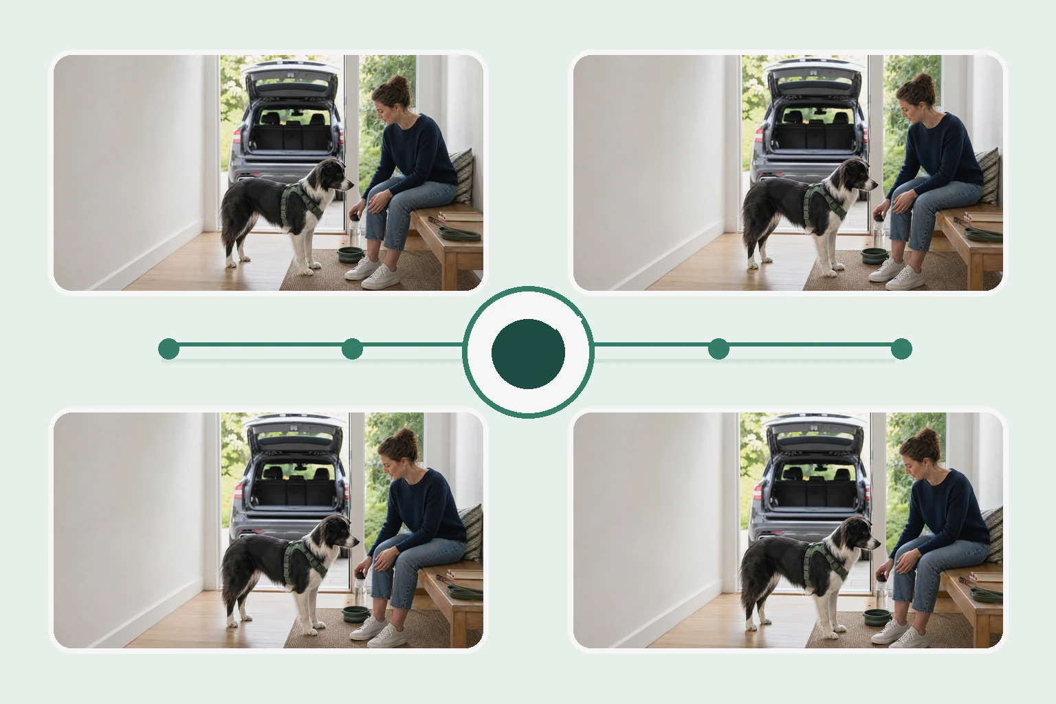 Illustrated owner guide for prioritizing home care for dogs with multiple chronic conditions