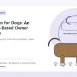 Custom Healthy Paws Essentials illustration for Melatonin for Dogs: An Evidence-Based Owner Overview, showing a dog and a vet-first care planning concept.